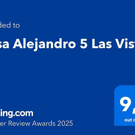 Casa Alejandro 5 Las Vistas 로스크리스티아노스 외부 사진